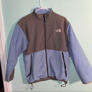 The North face blue Denali jacket